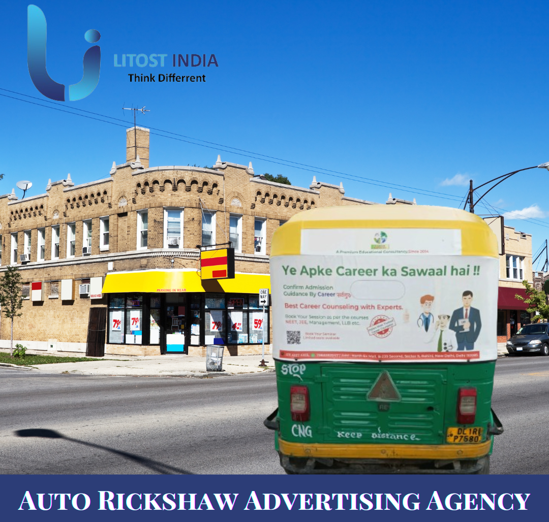 How litostindia is Revolutionizing Auto Rickshaw Advertising: Trends and Tips for 2024
